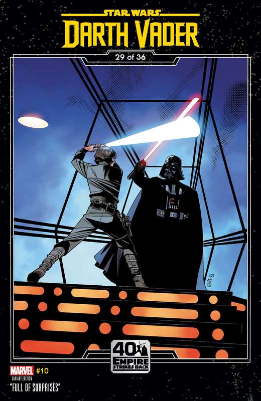 STAR WARS DARTH VADER #10 SPROUSE EMPIRE STRIKES BACK VARIANT