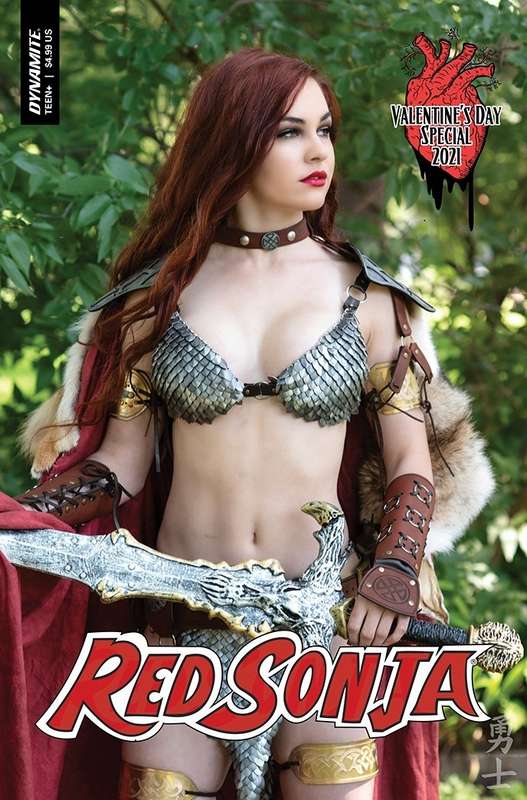 RED SONJA VALENTINES SP ONE SHOT CVR C COSPLAY