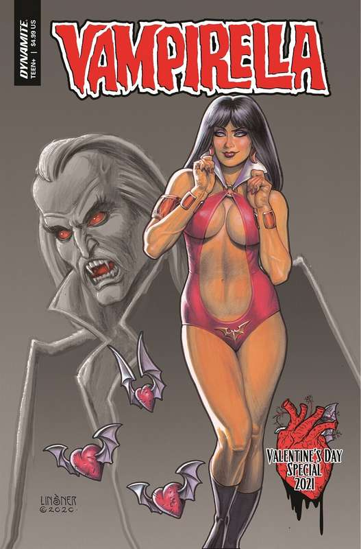 VAMPIRELLA VALENTINES SP ONE SHOT CVR A LINSNER