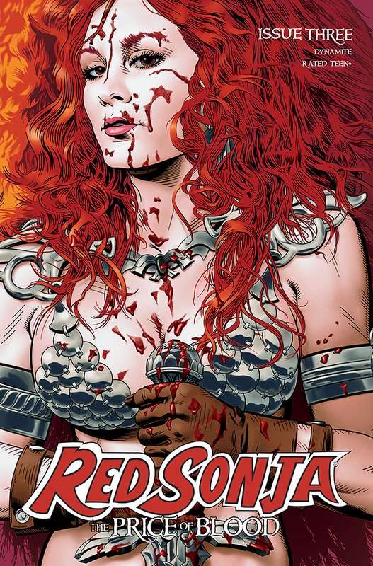 RED SONJA PRICE OF BLOOD #3 CVR B GOLDEN