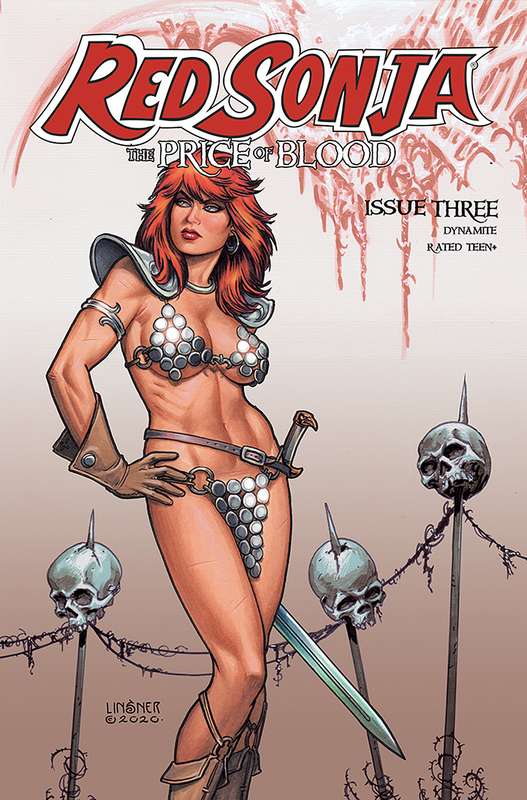 RED SONJA PRICE OF BLOOD #3 CVR C LINSNER