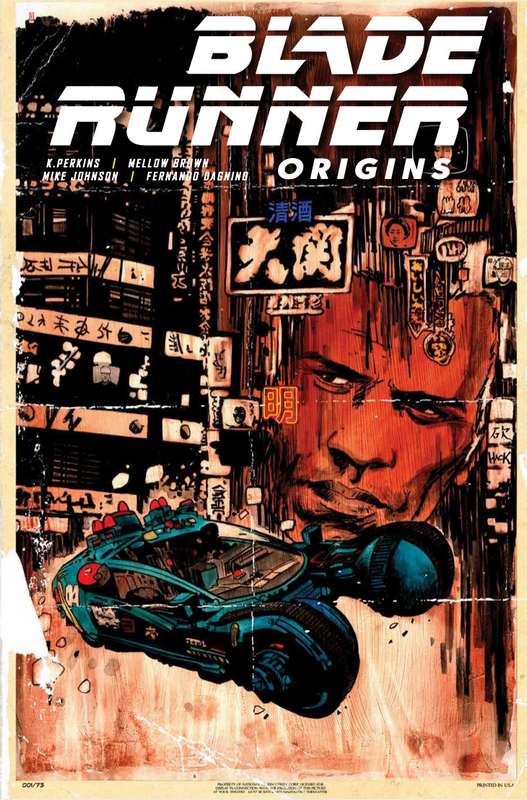 BLADE RUNNER ORIGINS #1 CVR D HACK