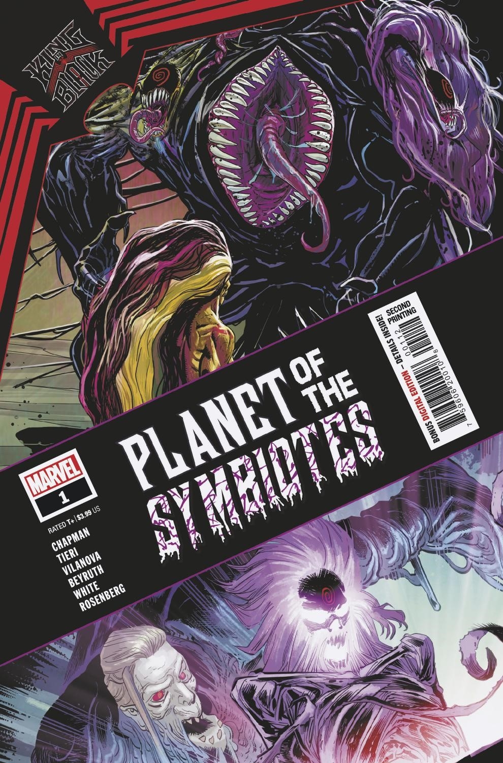 KING IN BLACK PLANET OF SYMBIOTES #1 (OF 3) 2ND PTG VARIANT