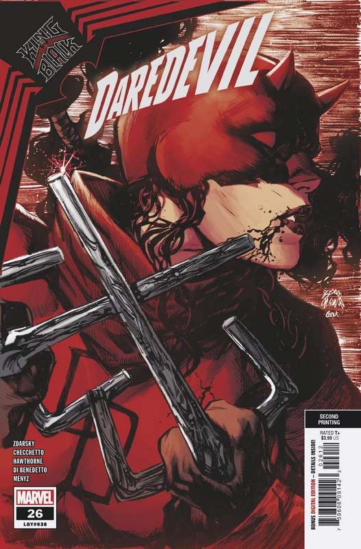 DAREDEVIL #26 2ND PTG VARIANT KIB