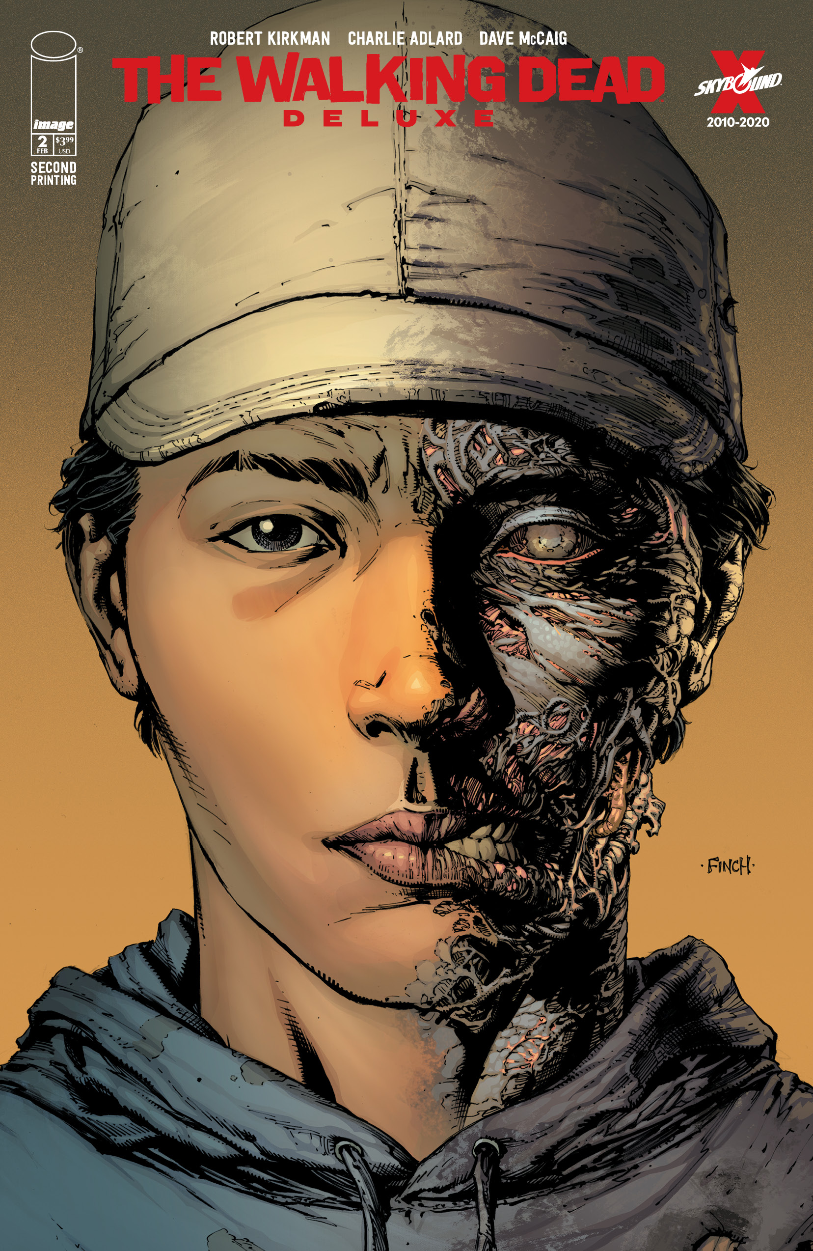 WALKING DEAD DELUXE #2 CVR A FINCH & MCCAIG 2ND PTG (MR)