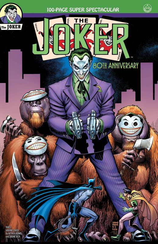 JOKER 80TH ANNIV 100 PAGE SUPER SPECT #1 1940S ARTHUR ADAMS VARIANT ED