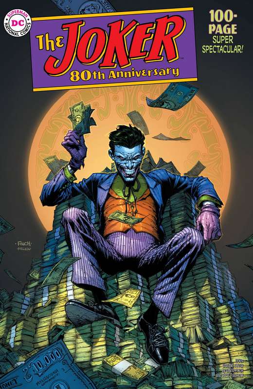 JOKER 80TH ANNIV 100 PAGE SUPER SPECT #1 1950S DAVID FINCH VARIANT ED