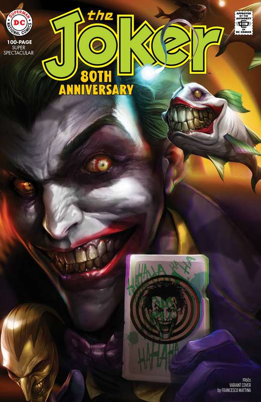 JOKER 80TH ANNIV 100 PAGE SUPER SPECT #1 1960S F MATTINA VARIANT ED