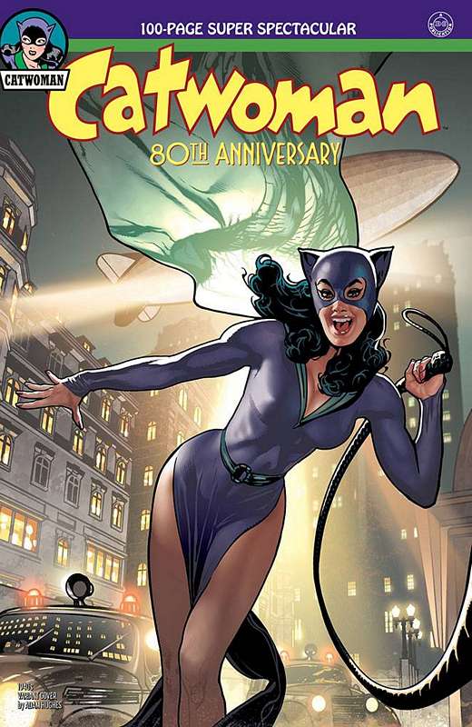 CATWOMAN 80TH ANNIV 100 PAGE SUPER SPECT #1 1940S ADAM HUGHES VARIANT ED