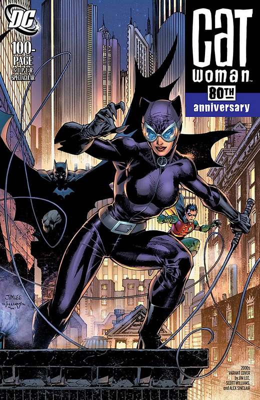 CATWOMAN 80TH ANNIV 100 PAGE SUPER SPECT #1 2000S JIM LEE VARIANT ED