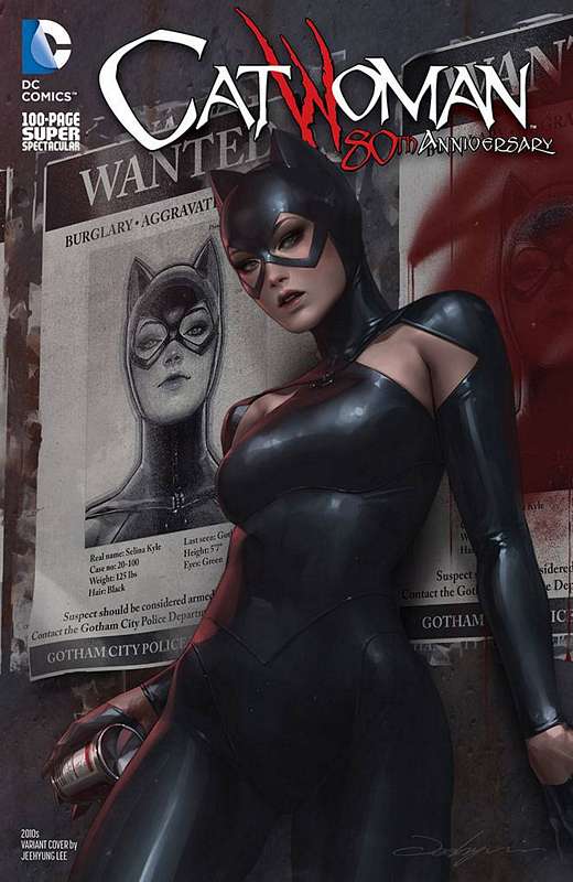 CATWOMAN 80TH ANNIV 100 PAGE SUPER SPECT #1 2010S JEEHYUNG LEE VARIANT ED