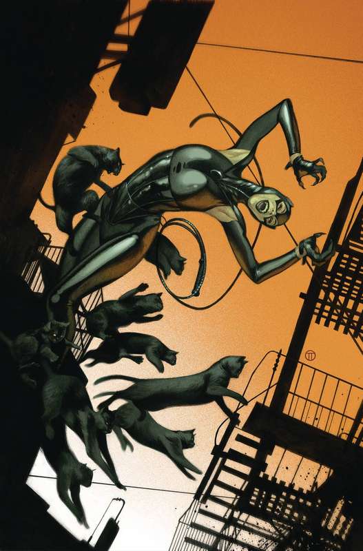 CATWOMAN #22 CARD STOCK J T TEDESCO VARIANT ED