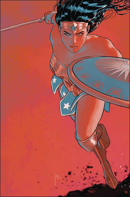 WONDER WOMAN #756 CARD STOCK MIKEL JANIN VARIANT ED