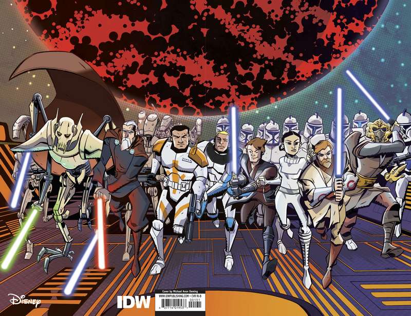 STAR WARS ADVENTURES CLONE WARS #1 (OF 5) 1:100 OEMING RATIO VARIANT