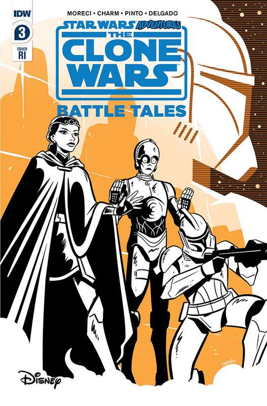 STAR WARS ADVENTURES CLONE WARS #3 (OF 5) 1:10 CHARM RATIO VARIANT