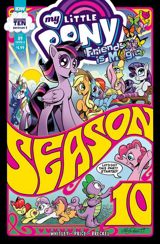 MY LITTLE PONY FRIENDSHIP IS MAGIC #89 CVR A PRICE (NOTE PRICE)