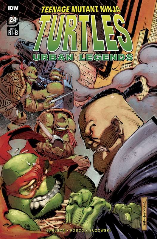 TMNT URBAN LEGENDS #24 1:25 KOUTSIS RATIO VARIANT