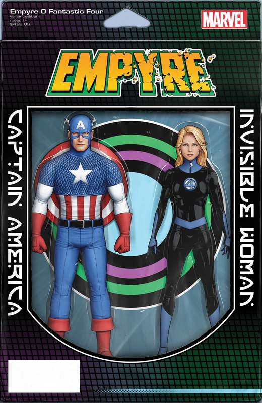 EMPYRE FANTASTIC FOUR #0 CHRISTOPHER 2PACK ACTION FIGURE VARIANT