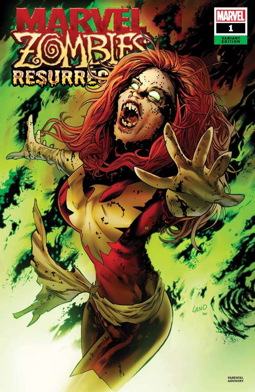 MARVEL ZOMBIES RESURRECTION #1 (OF 4) LAND VARIANT