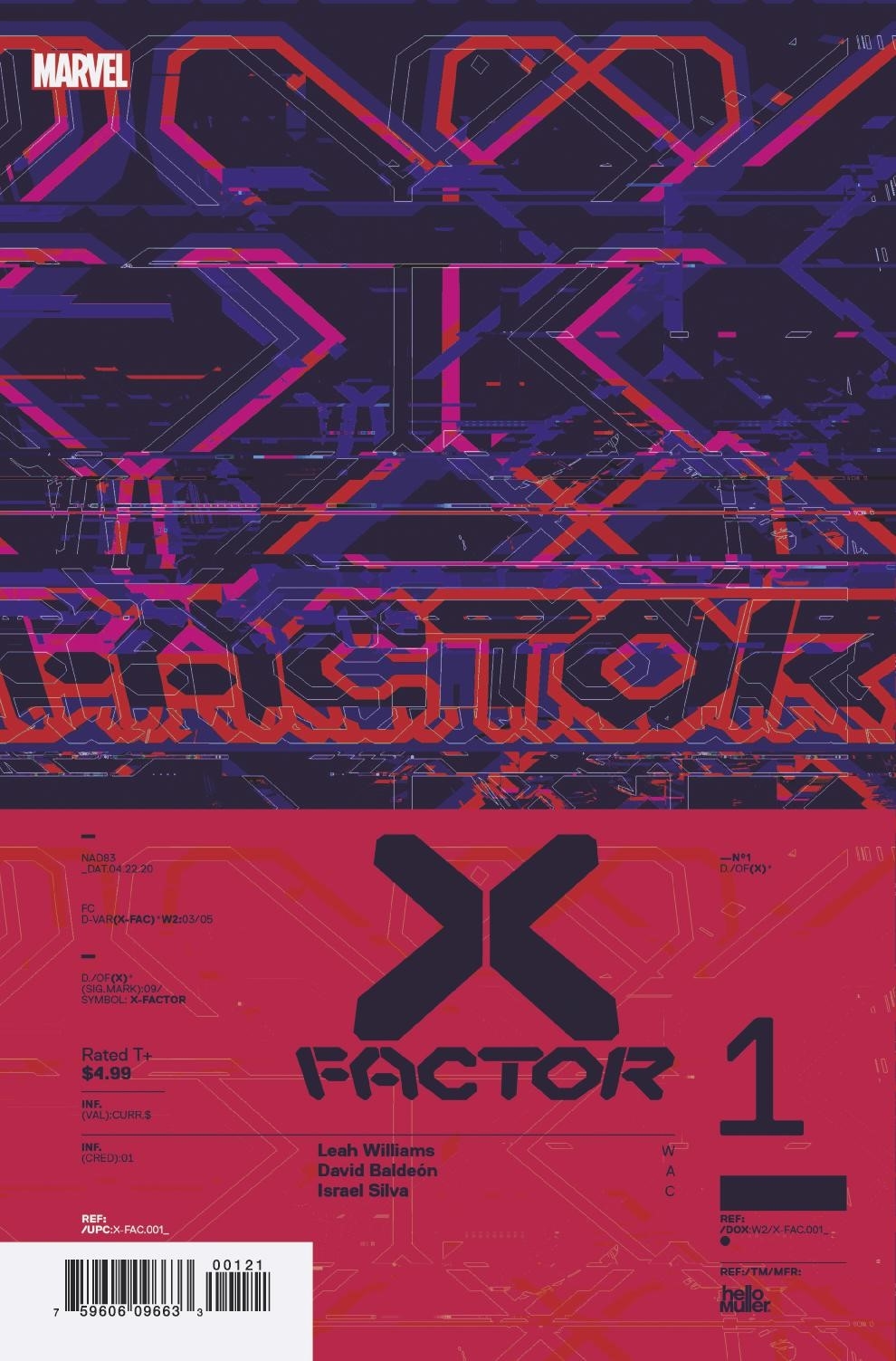 X-FACTOR #1 1:10 MULLER DESIGN VARIANT