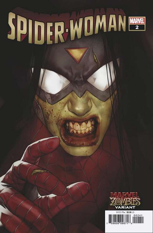 SPIDER-WOMAN #2 OLIVER MARVEL ZOMBIES VARIANT