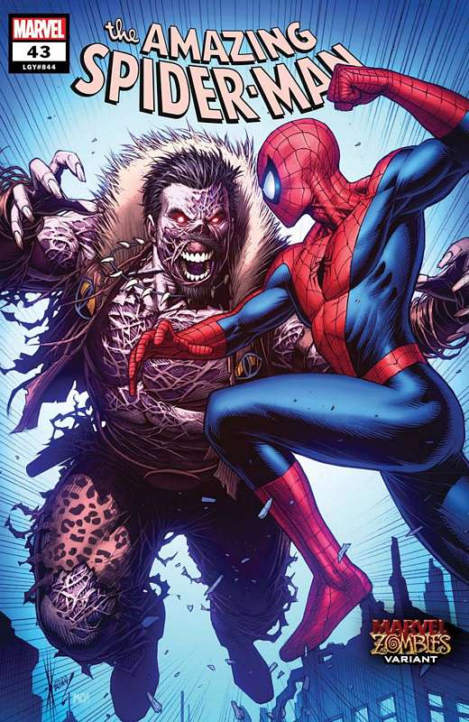 AMAZING SPIDER-MAN #43 KEOWN MARVEL ZOMBIES VARIANT