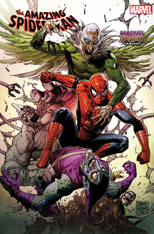 AMAZING SPIDER-MAN #44 DANIEL MARVEL ZOMBIES VARIANT