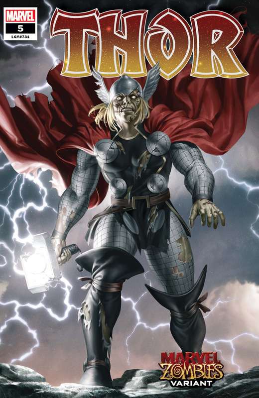 THOR #5 YOON MARVEL ZOMBIES VARIANT