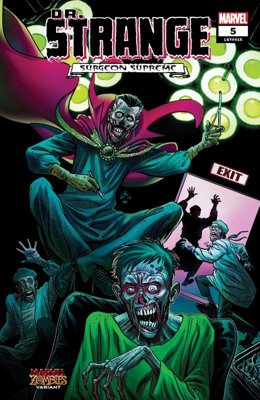 DR STRANGE #5 LUKE ROSS MARVEL ZOMBIES VARIANT