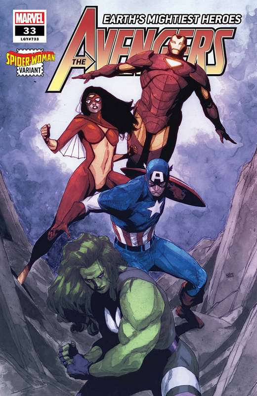 AVENGERS #33 PHAM SPIDER-WOMAN VARIANT