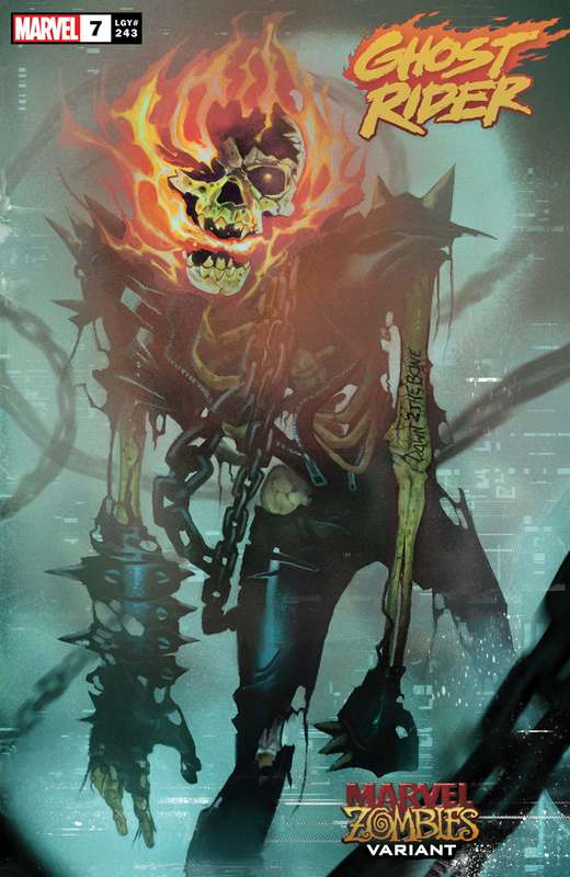 GHOST RIDER #7 MARVEL ZOMBIES VARIANT