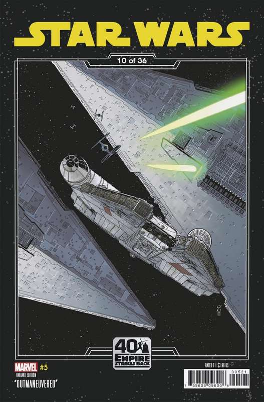 STAR WARS #5 SPROUSE EMPIRE STRIKES BACK VARIANT