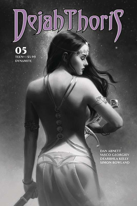 DEJAH THORIS (2019) #5 1:25 PREISSLER GREYSCALE RATIO VARIANT