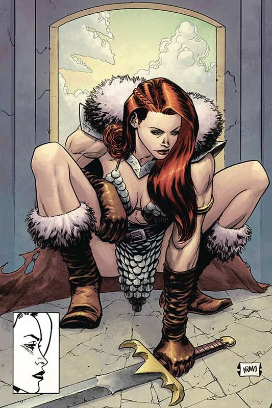 RED SONJA #15 1:15 GORHAM HOMAGE VIRGIN RATIO VARIANT