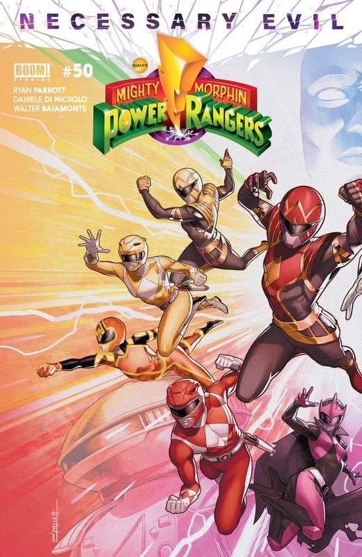 MIGHTY MORPHIN POWER RANGERS #50 CVR A CAMPBELL