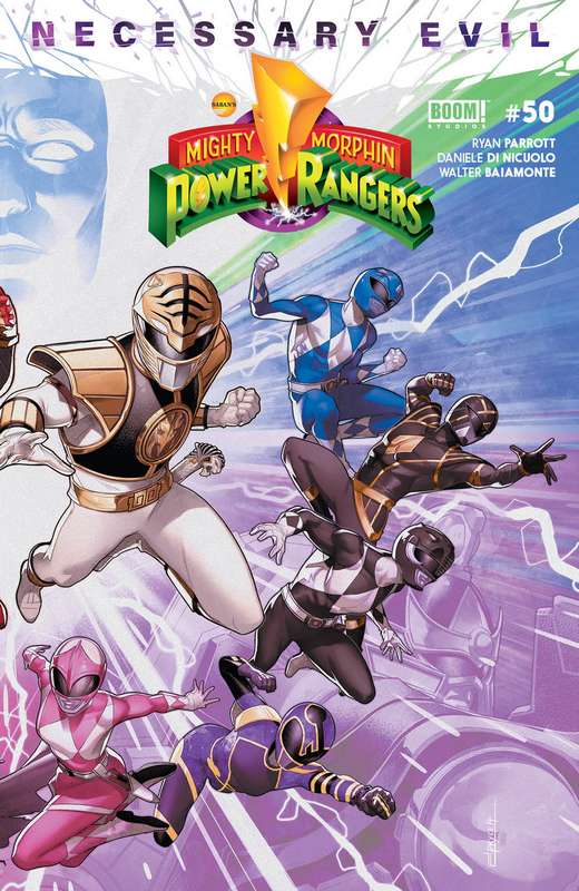 MIGHTY MORPHIN POWER RANGERS #50 CONNECTING VARIANT