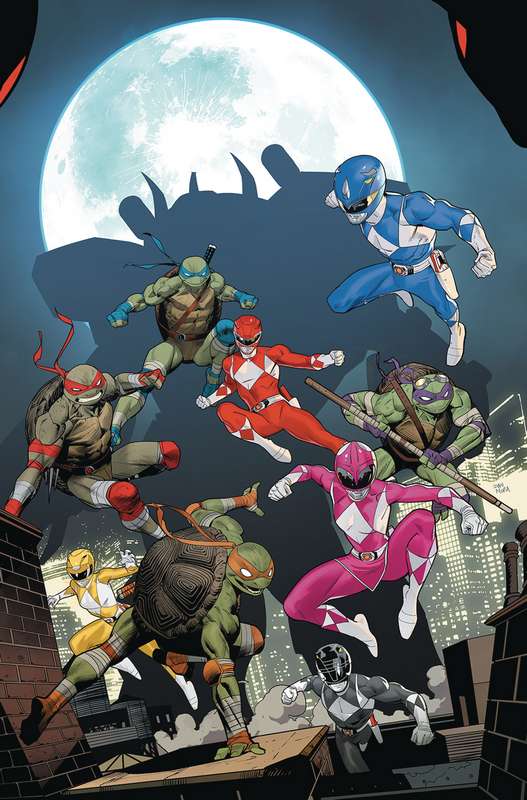 POWER RANGERS TEENAGE MUTANT NINJA TURTLES #5 CVR A MORA