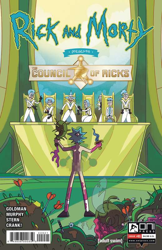 RICK AND MORTY PRESENTS COUNCIL OF RICKS #1 CVR B SCOTT