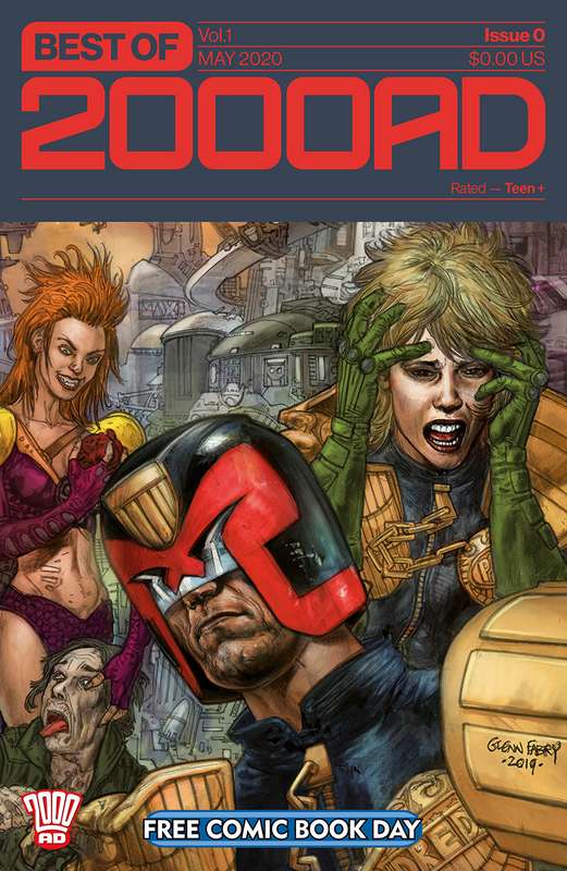 FCBD 2020 BEST OF 2000 AD #0