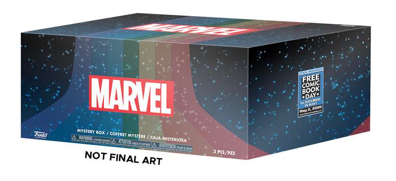 FCBD 2020 FUNKO PX MARVEL MYSTERY BOX A SIZE SM