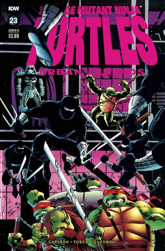 TMNT URBAN LEGENDS #23 CVR B FOSCO & LARSEN