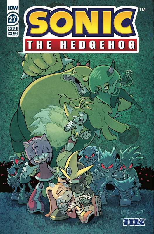 SONIC THE HEDGEHOG #27 CVR B STARLING