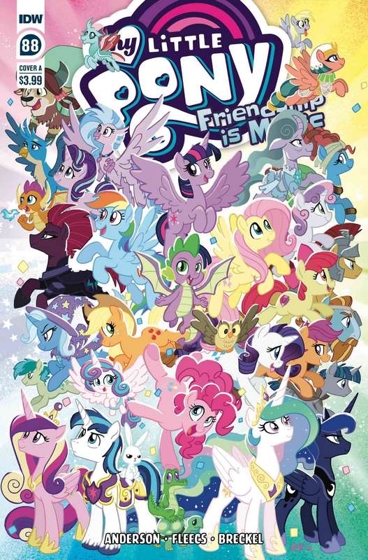 MY LITTLE PONY FRIENDSHIP IS MAGIC #88 CVR A FLEECS