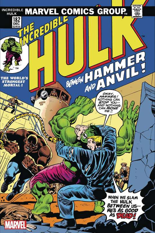 INCREDIBLE HULK #182 FACSIMILE EDITION