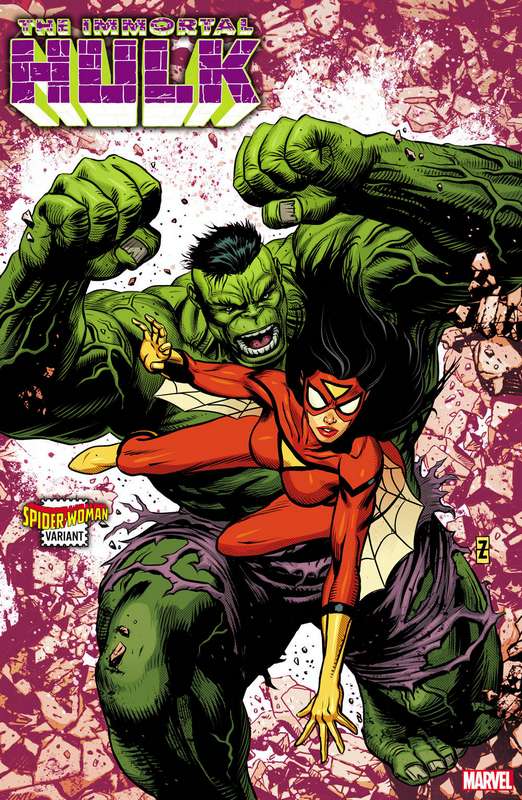 IMMORTAL HULK #32 ZIRCHER SPIDER-WOMAN VARIANT