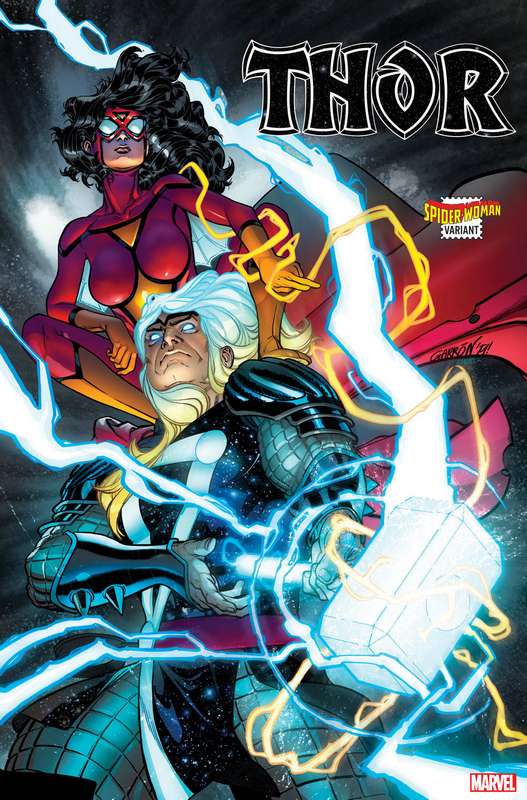 THOR #4 GARRON SPIDER-WOMAN VARIANT