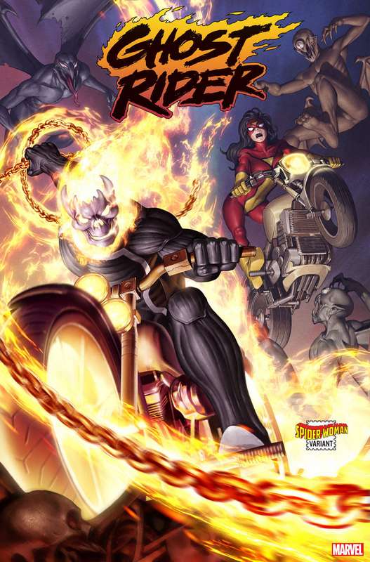 GHOST RIDER #6 YOON SPIDER-WOMAN VARIANT