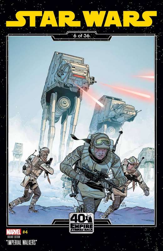 STAR WARS #4 SPROUSE EMPIRE STRIKES BACK VARIANT