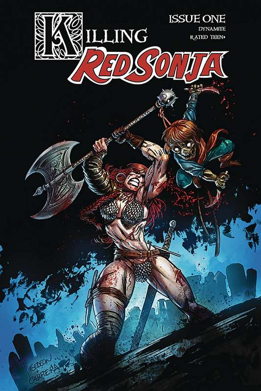 KILLING RED SONJA #1 CVR B GEDEON ZOMBIE