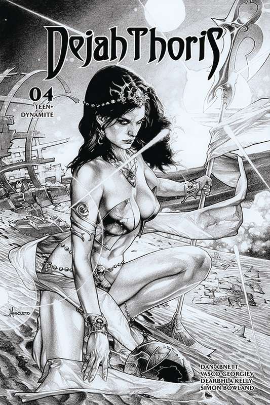 DEJAH THORIS (2019) #4 1:20 ANACLETO B&W RATIO VARIANT